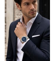 Daniel Klein Damat Ve Takım Elbiseye Özel 2 Yıl Garantili Çelik Kordon Erkek Kol Saati VS.BLKT.1021