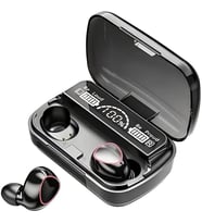 M10 Kablosuz Bluetooth 5.3 Kulaklık Siyah