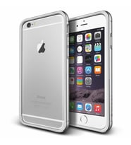 Verus iPhone 6 Plus/6S Plus ile Uyumlu Iron Bumper Kılıf White Silver