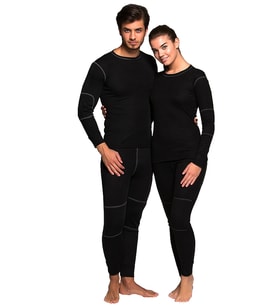 Thermoform Ribana Plus Termal İçlik Set Siyah