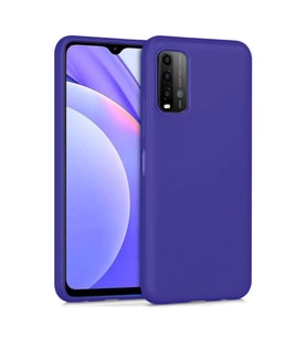 Xiaomi Redmi 9t Kılıf Nano İçi Kadife Silikon - Mor