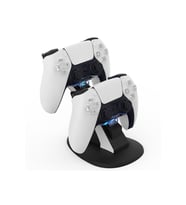 Byoztek PS5 Dualsense Joystick Dual Çiftli Hızlı Şarj Standı Dock (Beyaz)