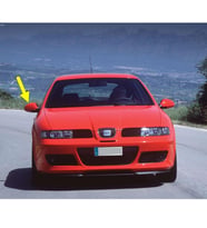 Seat Leon MK1 2003-2005 Sağ Yan Dış Dikiz Ayna Kapağı 6L0857538