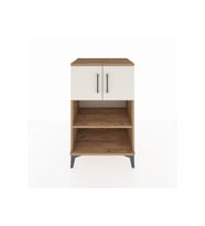 Hyperion Komodin 2 Raflı 2 Kapaklı 60x44x96 Çam-Aytaşı