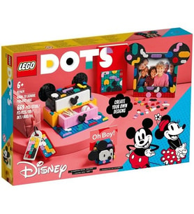 LEGO Dots 41964 Mickey Mouse and Minnie Mouse Back-to-School Project Box