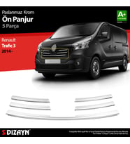 Renault Trafic Krom Ön Panjur 5 Prç. 2015-2020