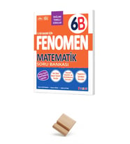 Fenomen 6. Sınıf Maarif 6B Matematik Soru Bankası + Telefon Standı