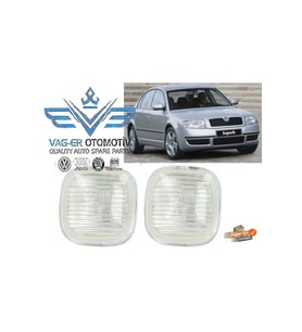 Superb 2002-2008 Sağ Sol Çamurluk Yan Sinyali Lambası 1u0949127 (540841986)