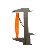 Sarı Parmak Led Dorse Lamba 3 Ledli 9cm 12-24V