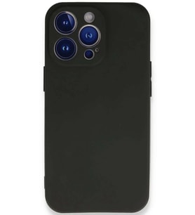 iPhone 14 Pro Max Kılıf First Silikon - Siyah