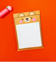 Ayı Tasarımlı To Do List Yapılacak Listesi