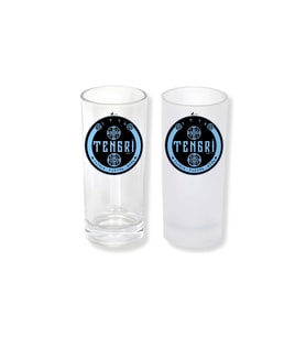 Ghostbastır Design Tengri Buzlu / Buzsuz Seçenekli Rakı Bardağı – 1 Adet Şık Sunum Bardağı 073