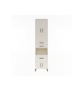 Hyperion Dolap 4 Raflı 3 Çekmeceli 4 Kapaklı 60x44x243 Aytaşı-Aytaşı