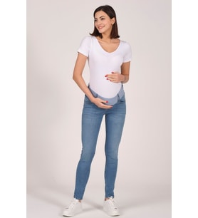 Busa Hamile Skinny Jeans Açık Mavi