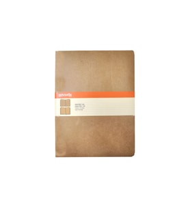 Mynote Kraft 19x26 40yp 2li Defter 1 Çizgili 1 Çizgisiz