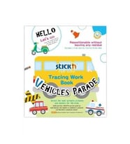 Gıpta Stickn Taşıtlar Çalışma Kitabı 20X15Cm 30Sf