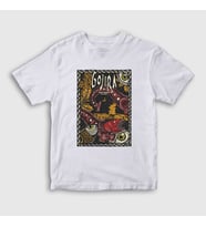 Presmono Unisex Çocuk Beyaz Code Orange Gojira T-Shirt 396267tt (Beyaz)