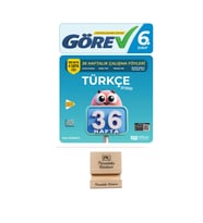 Nitelik 6. Sınıf Görev Türkçe 36 Haftalık Çalışma Föyleri + Telefon Standı