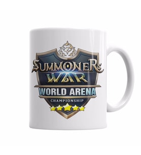 World Arena Championship Brasao Campeonato Summoners War Kupa Bardak Porselen