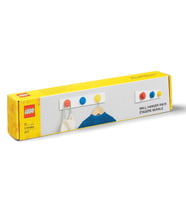 LEGO Gear 5006230 Wall Hanger Rack Red Blue Yellow