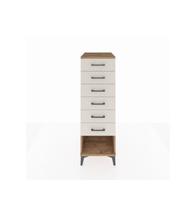 Kronos Dolap 6 Çekmeceli 44x59x134 Çam-Aytaşı