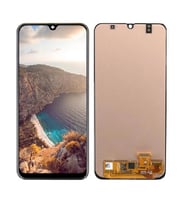 Samsung Galaxy A30 A305F ile Uyumlu Oled Ekran Dokunmatik (Siyah)