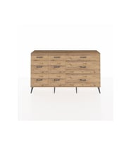 Arges Konsol 9 Çekmeceli  176x30x99 Çam-Çam