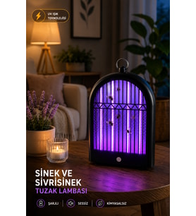 Güvenli Kullanım Sunan Şarjlı Sivrisinek Kontrol Cihazı