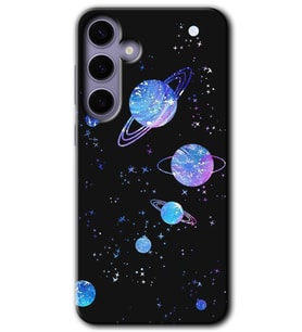 Galaxy S24 Kılıf HD Desen Baskılı Kılıf - Samanyolu Galaksi