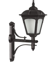68185 Bahçe Aplik, 60 w, Siyah