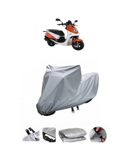 Daelim Beagle  Gri Motosiklet Brandası ARKA ÇANTA UYUMLU DEĞİLDİR