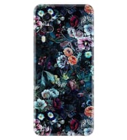 Vivo Y51 Kılıf Resimli Desenli Baskılı Silikon Kılıf Great Flowers 1304