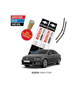 VW Passat Silecek Takımı (2011-2014) Bosch Aerotwin Plus