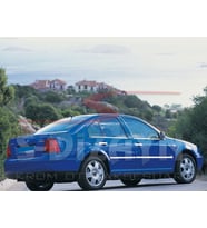Volkswagen Bora Uyumlu Krom Yan Kapı Çıtası 4 Parça 1998-2004 (Karışık)