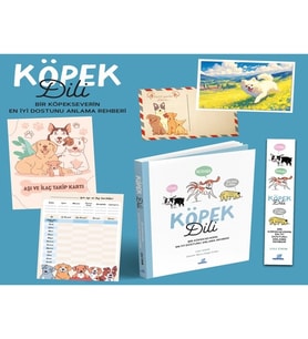 Köpek Dili - Bir Köpekseverin En İyi Dostunu Anlama Rehberi - Ayraç - Kartpostal - Aşı Takip Kartı