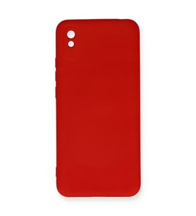 Xiaomi Redmi 9a Kılıf Nano İçi Kadife Silikon - Kırmızı