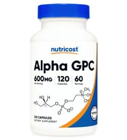 Nutricost Alpha GPC 600mg, 60 Capsul - Non-GMO and Gluten Free.Abd Menşei.37.