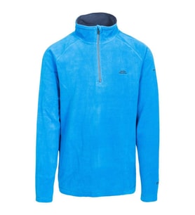 Trespass MAFLMFN10001 Blackford Male Microfleece AT100 Bright Blue Erkek Polar (Lacivert)