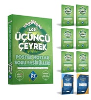 LGS Üçüncü Çeyrek Poster Notlar Soru Fasikülleri Kr Akademi Yayınları