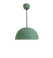 Dylight Retro Metal Su Yeşili Dekoratif Rustik Kafe Mutfak Aydınlarma Sarkıt Avize Çap:40 cm
