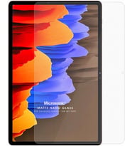 Samsung Galaxy Tab S8 Plus X800 Matte Nano Glass Cam Ekran Koruyucu [Galaxy Tab S8 Plus X800 ile Uyumlu Ekran Koruyucu - Şeffaf]