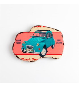 Buzdolabı Magneti Deux Chevaux Klasik Otomobil (Karışık)