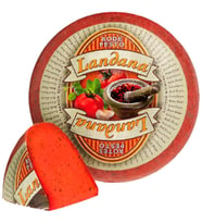 Landana İthal Gouda Peyniri Taze Fesleğenli Kırmızı Gouda 1000 g e