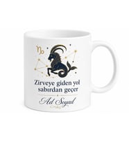 Oğlak Burcu İsimli Baskılı Kupa Bardak Hediye Astroloji Zodyak