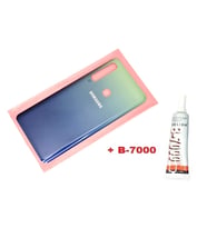 Tkgz Samsung Galaxy A9 A920 2018 Arka Pil Batarya Kapağı (CAM+B-7000) MAVİ