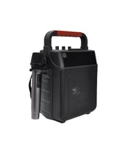 TALKBAG TB-200B LED EKRANLI 60W TEK EL TELSİZ MİKROFONLU TAŞINABİLİR HOPARLOR (Siyah)