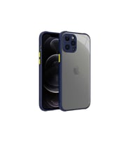 Apple iPhone 12 Pro Max Uyumlu Kılıf Zore Kaff Kapak (Lacivert)