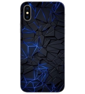 iPhone X / XS Uyumlu Kılıf Desen Baskılı Silikon Karmaşık Design STK:1874
