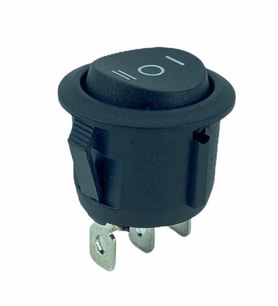 LOCWAY IC-134-2 Yuvarlak  Işıksız Anahtar 50 Adet