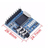MT8870 DTMF Telefon Tuş Ses Çözme Algılama Modülü 3.5mm Ses Soket